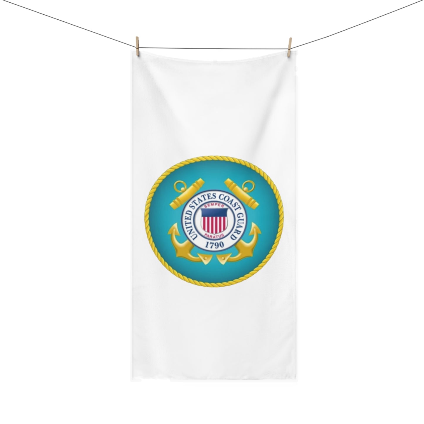 US Coast Guard Mink-Cotton  Beach Towel