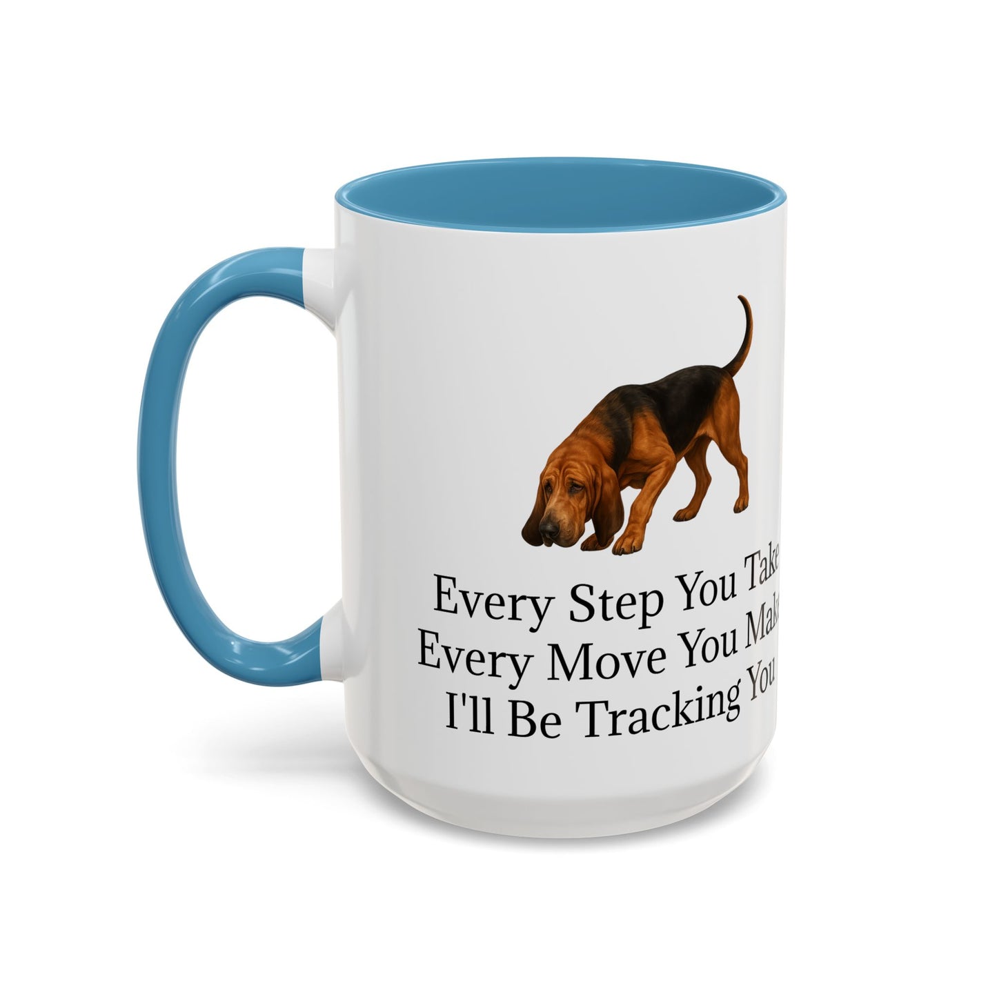 Tracking You 2-Tone Coffee Mug