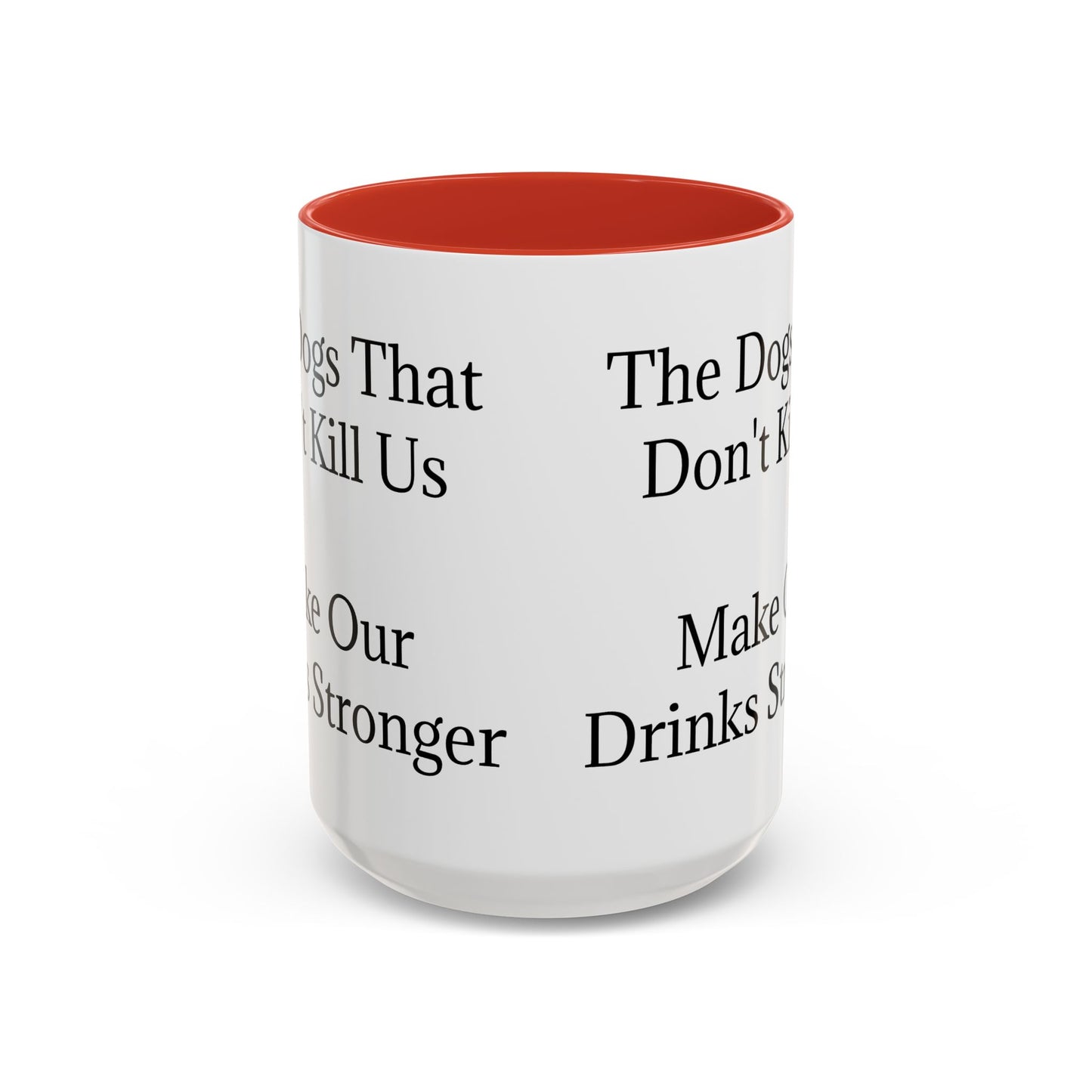 Drinks Stronger 2-Tone Coffee Mug