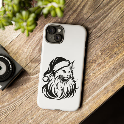 Santa Paws Cat iPhone Case