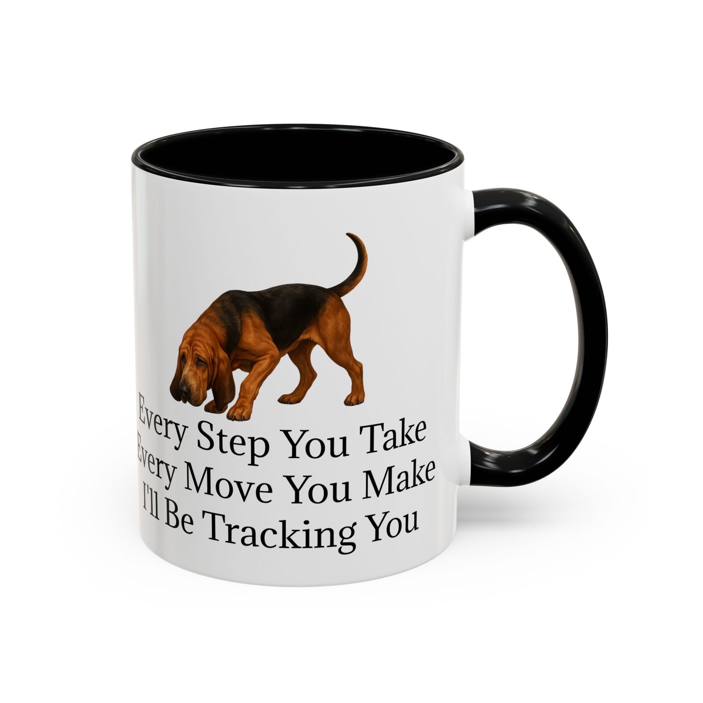 Tracking You 2-Tone Coffee Mug