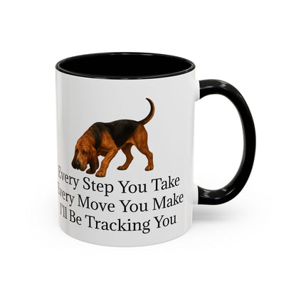 Tracking You 2-Tone Coffee Mug
