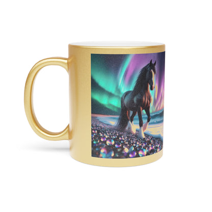 Midnight Magic Metallic Coffee Mug