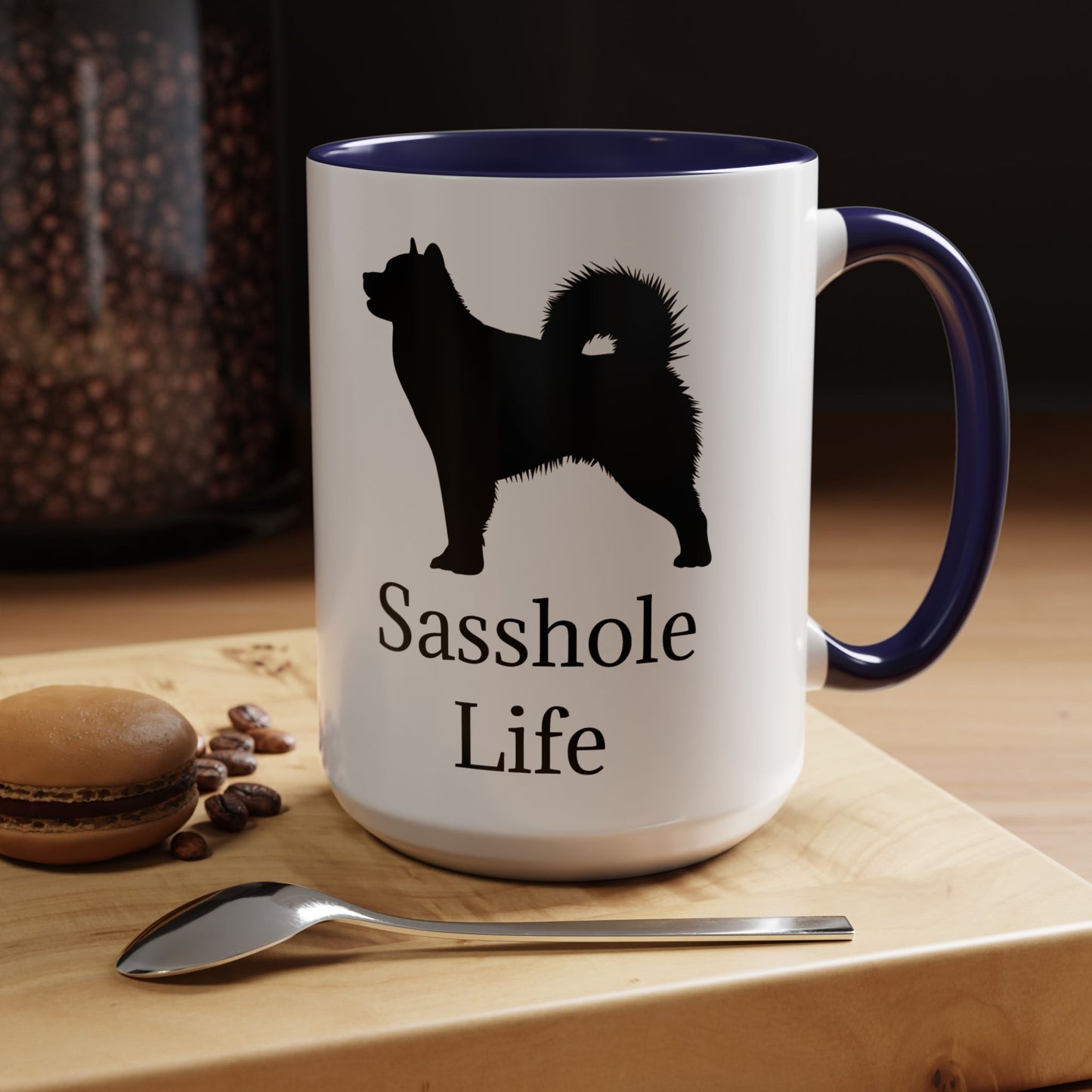 Sasshole Life 2-Tone Coffee Mug