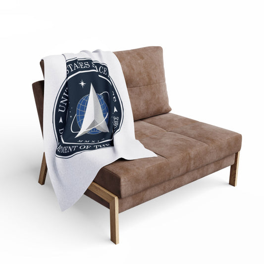US Space Force Arctic Fleece Blanket