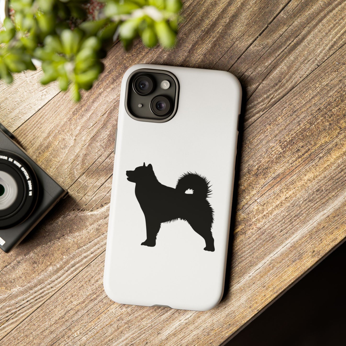 Malamute Silhouette iPhone Case