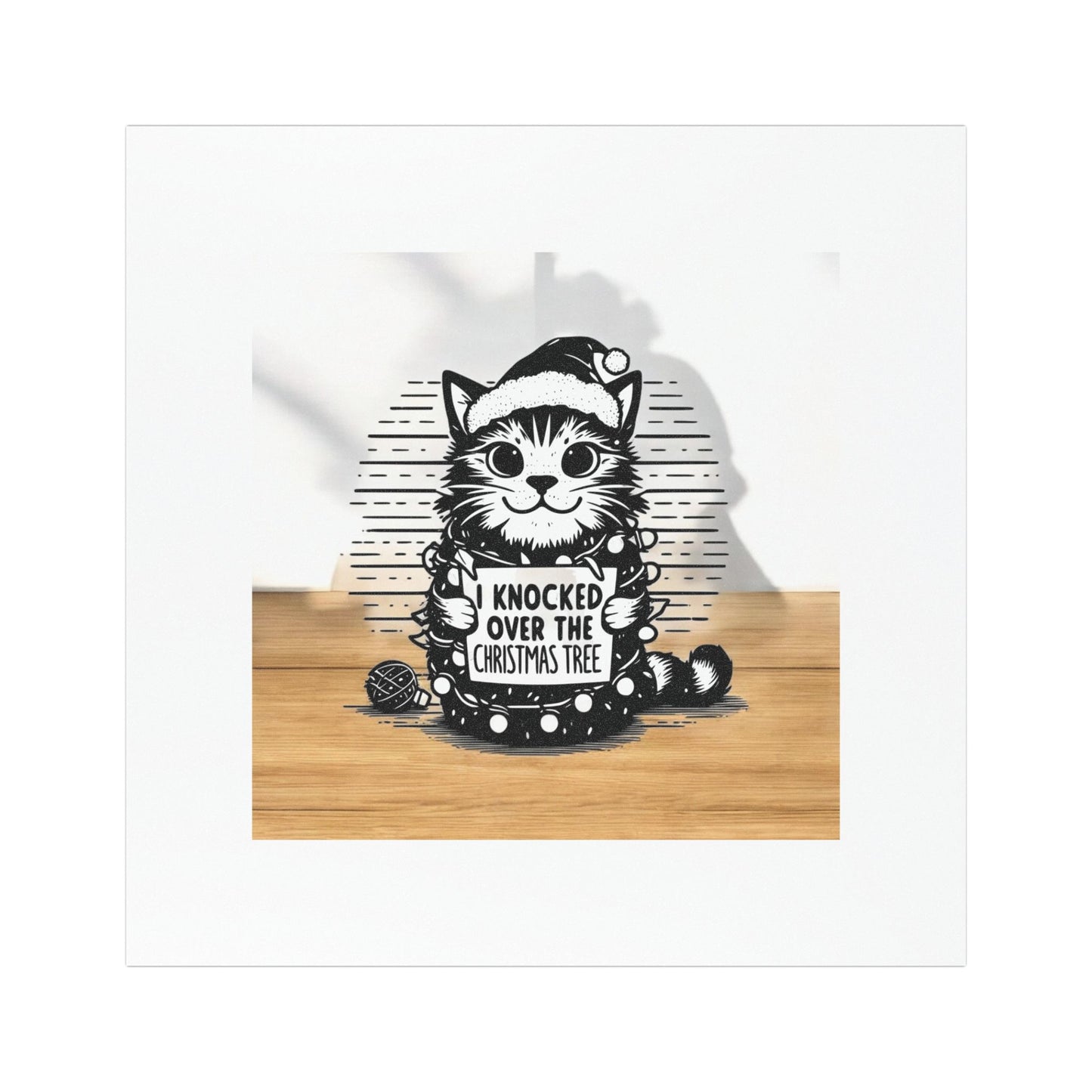 Naughty Cat Indoor/Outdoor Magnet