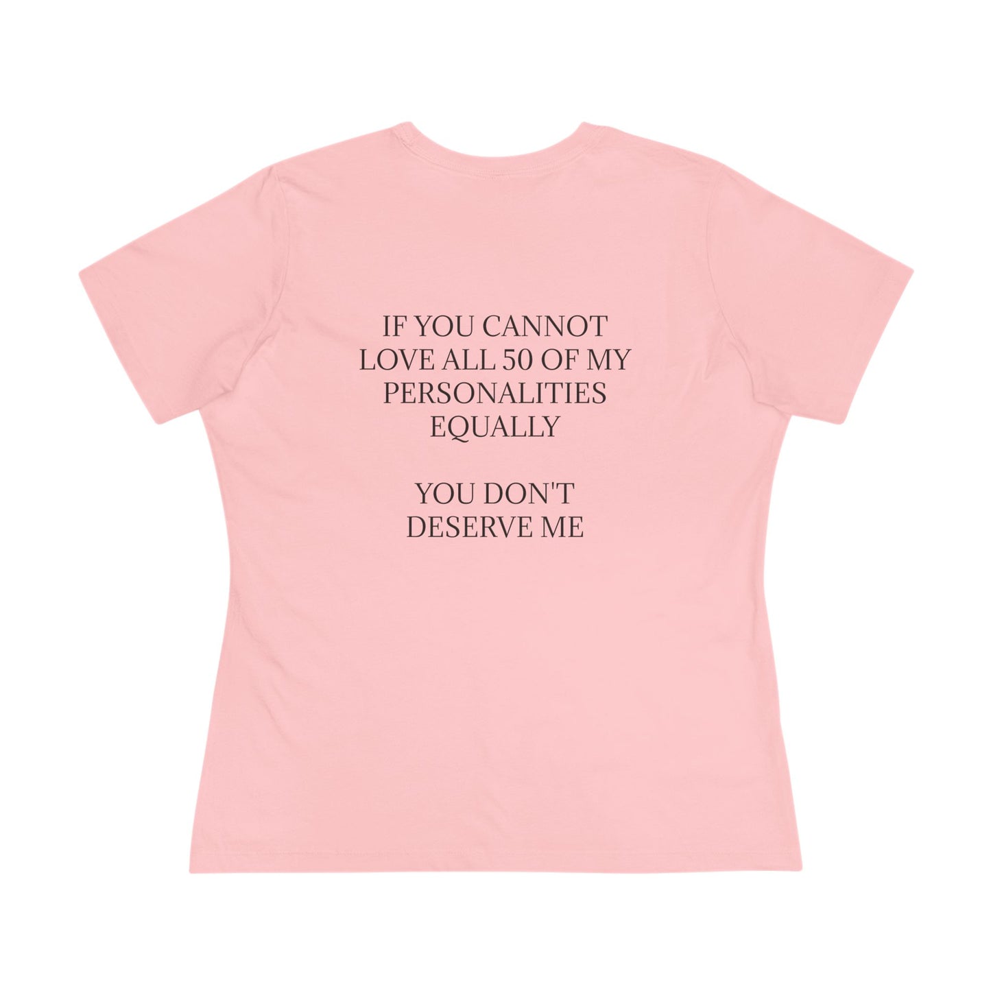 50 Personalities Women's Short Sleeve Crewneck Tee