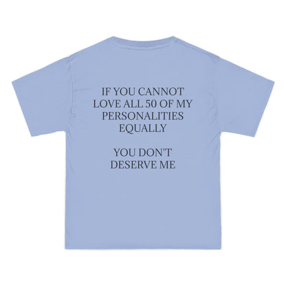 50 Personalities Men's Short-Sleeve Crewneck Tee