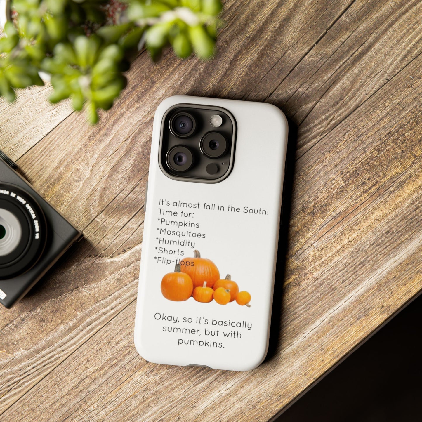 Fall In The South iPhone Case