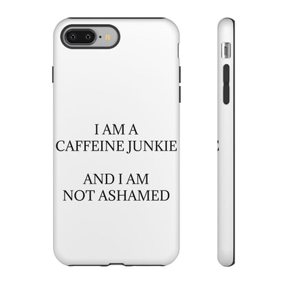 Caffeine Junkie iPhone Case