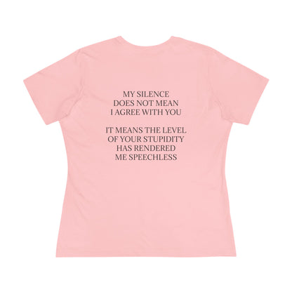 Speechless Women's Short Sleeve Crewneck Tee