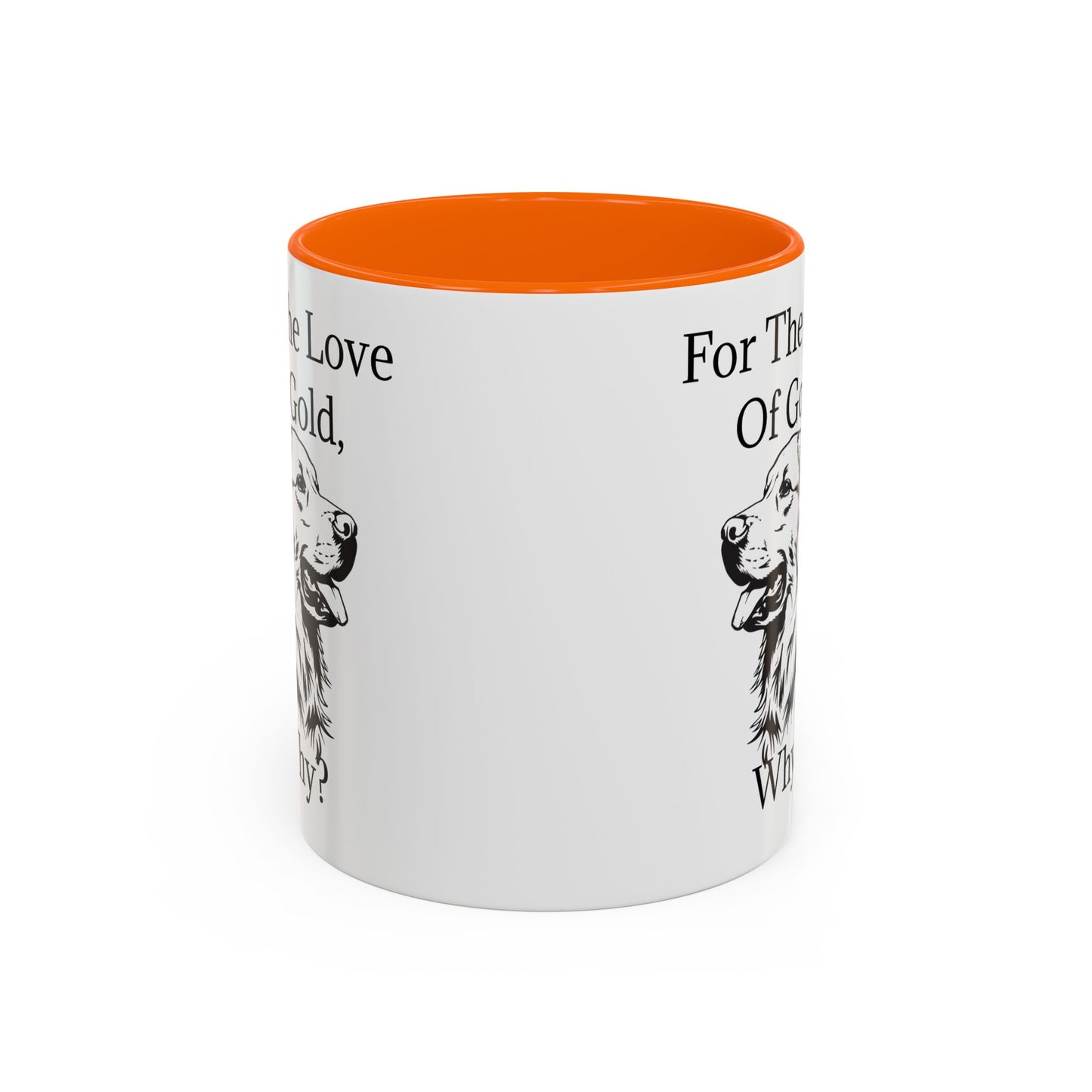 For The Love Of Gold 2-Tone Coffee Mug