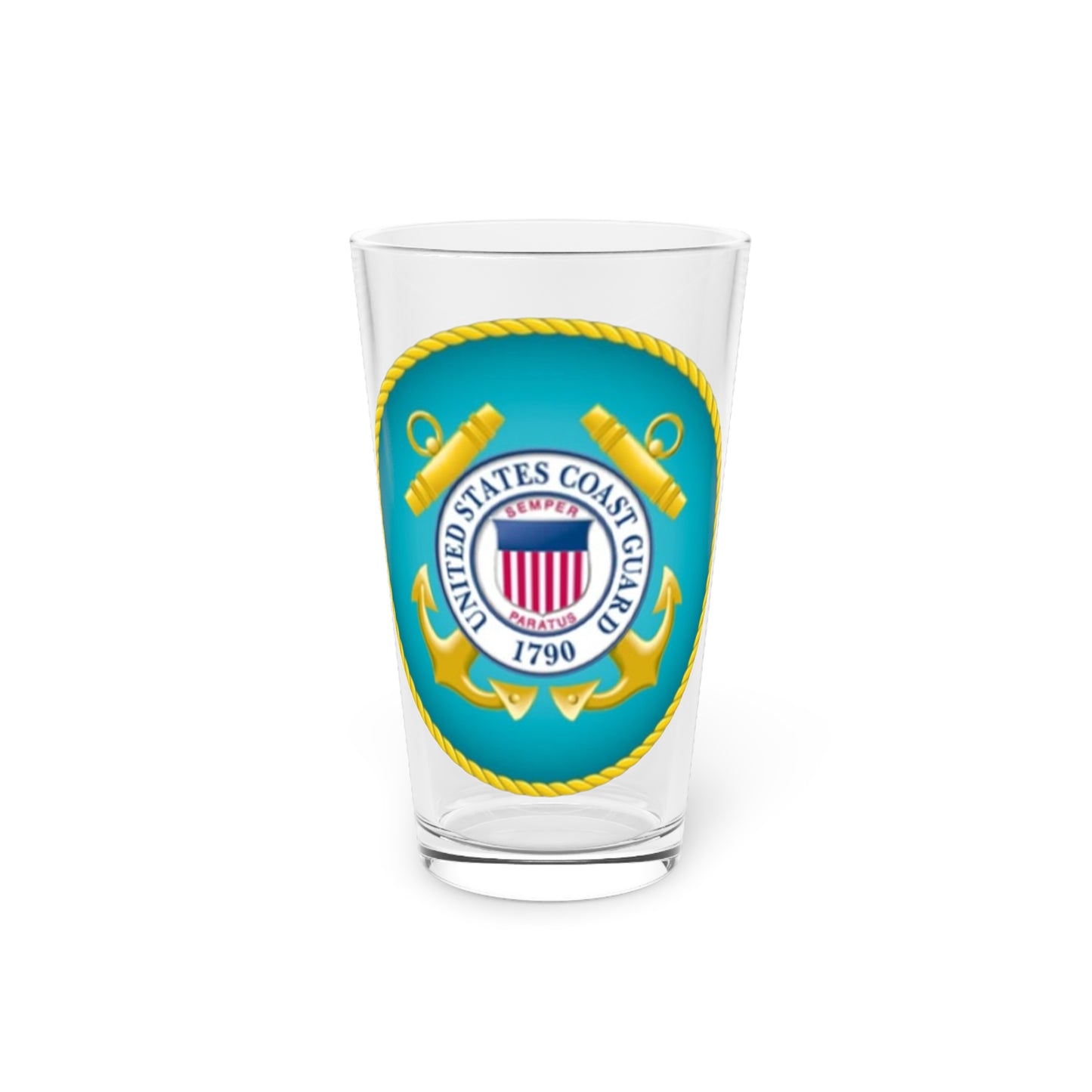 US Coast Guard Drinking Glass