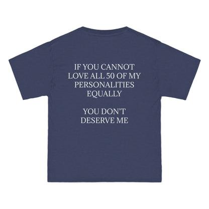 50 Personalities Men's Short-Sleeve Crewneck Tee