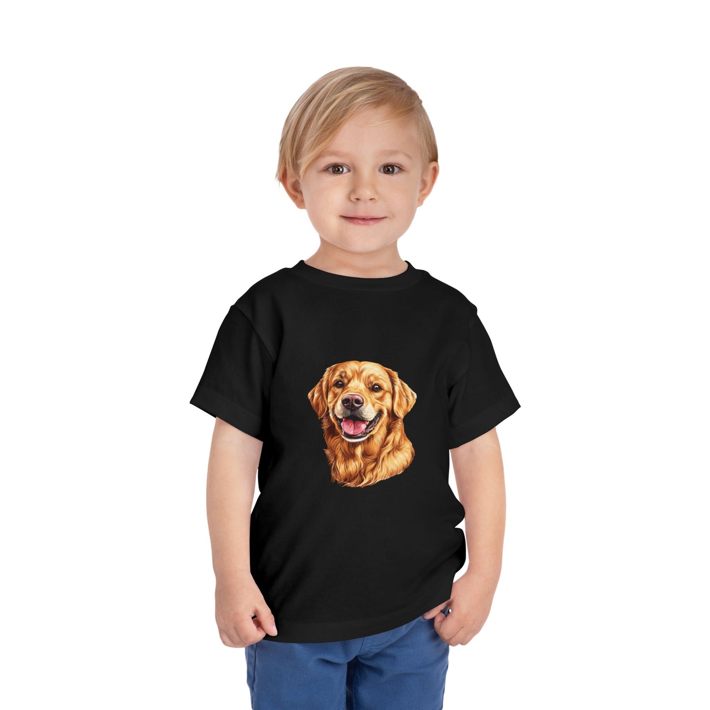 Golden Head Toddler Unisex Short Sleeve Crewneck Tee