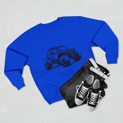 Off The Beaten Path Side By Side Unisex Crewneck Sweatshirt