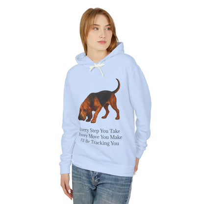 Tracking You Unisex Lightweight Hoodie