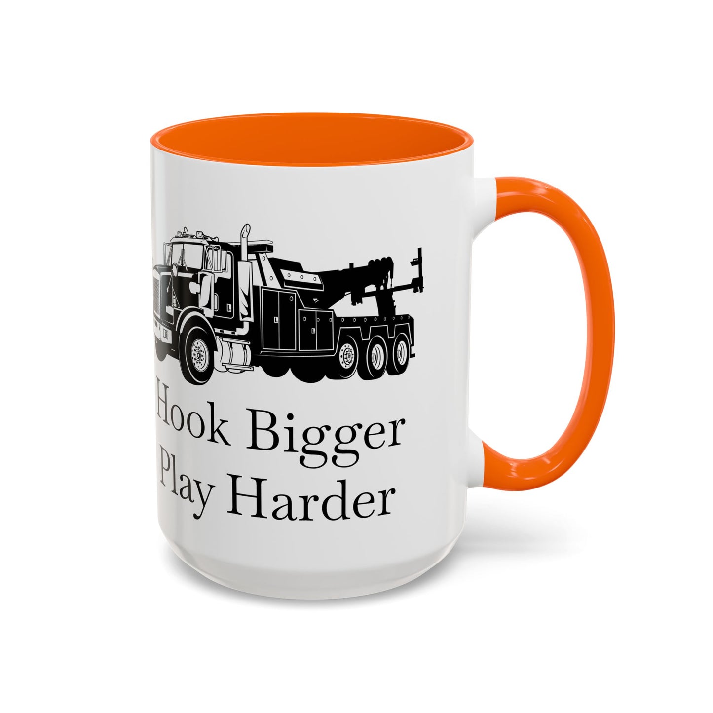 Hook Bigger 2-Tone Coffee Mug