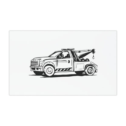 Wheel Lift Tow Truck Indoor/Outdoor Magnet