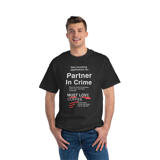 Partner In Crime Men's Short-Sleeve Crewneck Tee