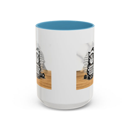 Naughty Cat 2-Tone Coffee Mug
