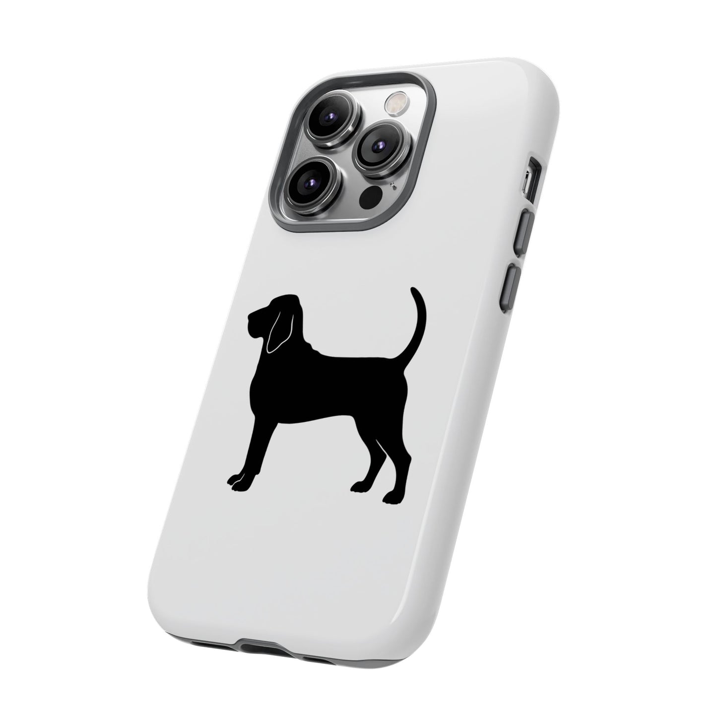 Bloodhound Silhouette iPhone Case