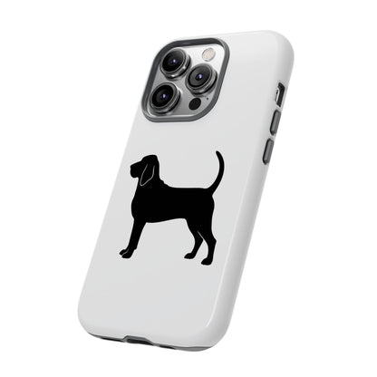 Bloodhound Silhouette iPhone Case