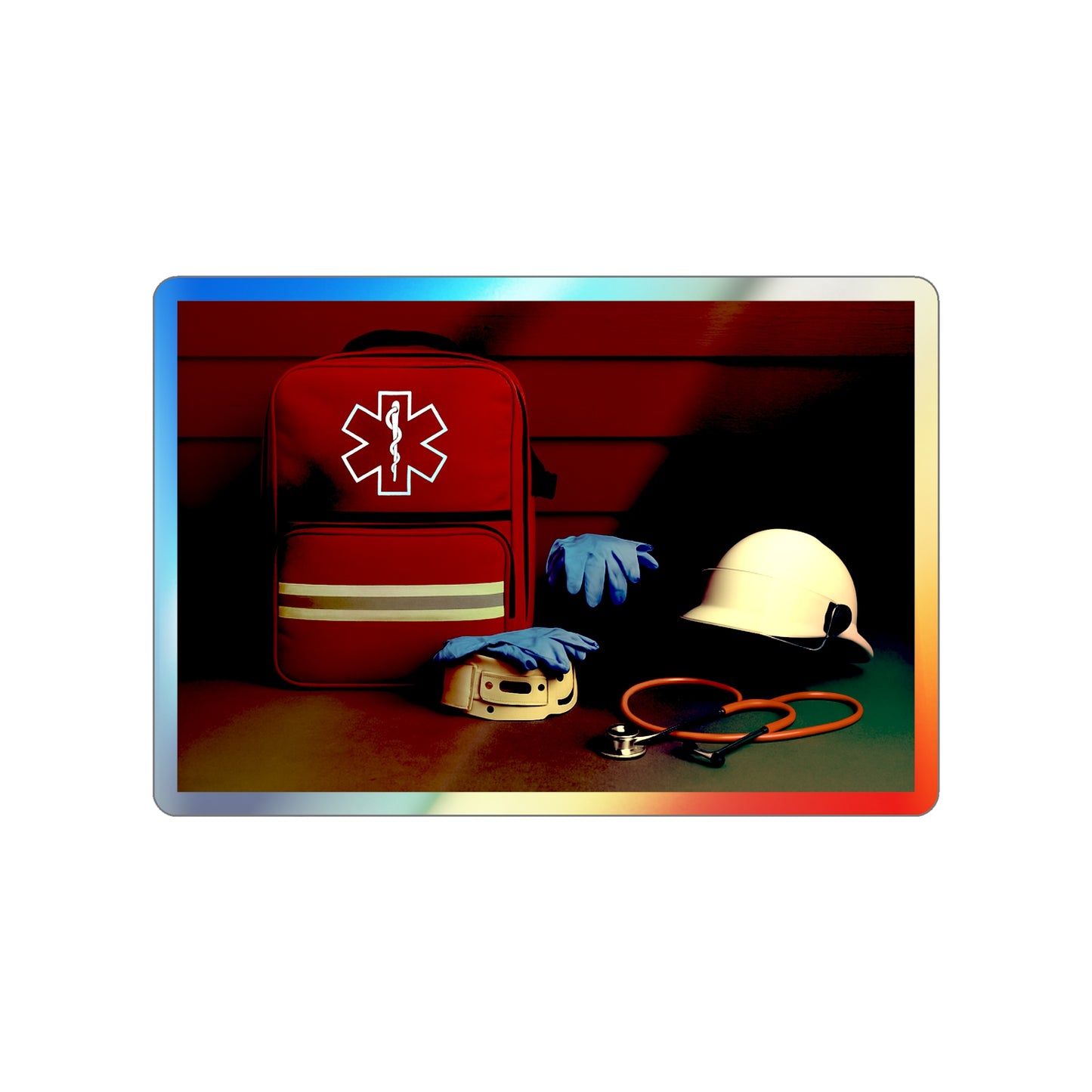 EMS Appreciation Holographic Sticker