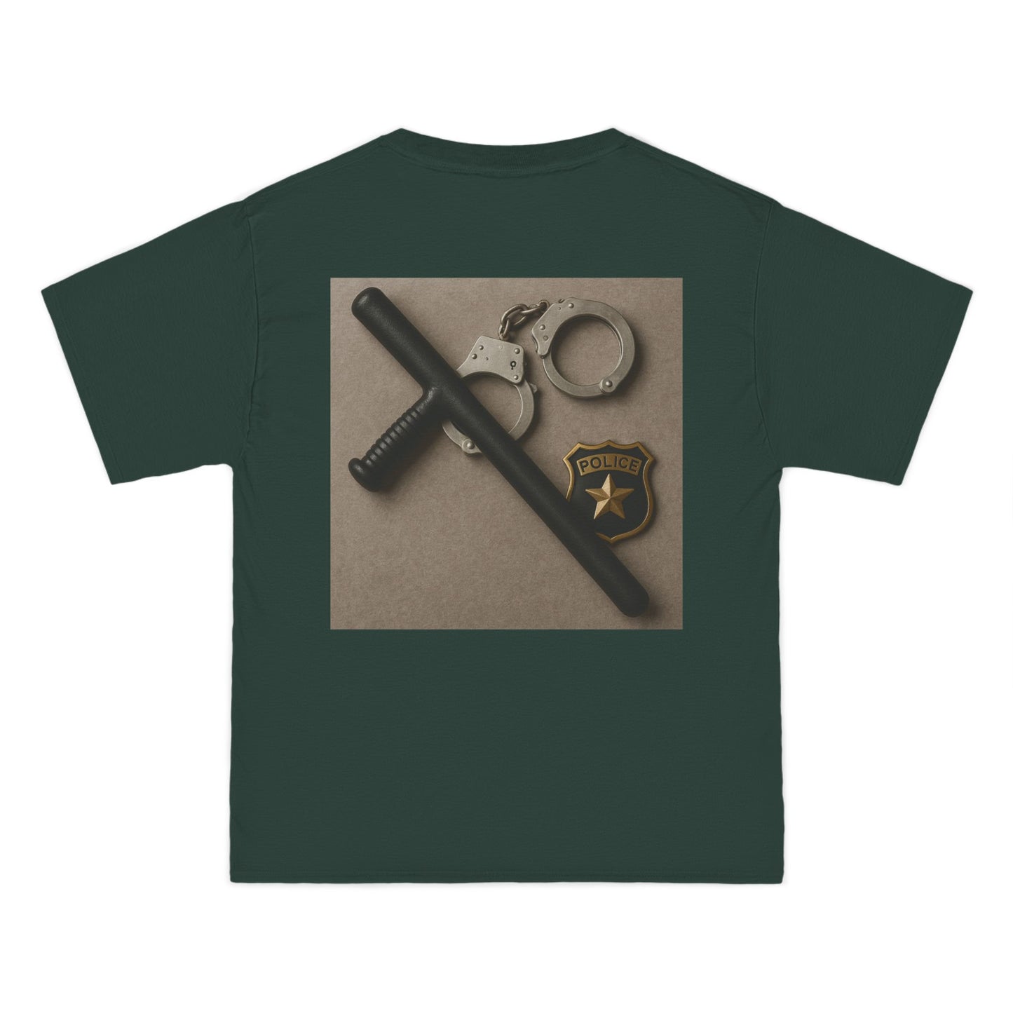 Law Enforcement Appreciation Men's Short-Sleeve Crewneck Tee