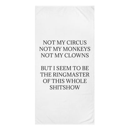 Ringmaster Mink-Cotton  Beach Towel