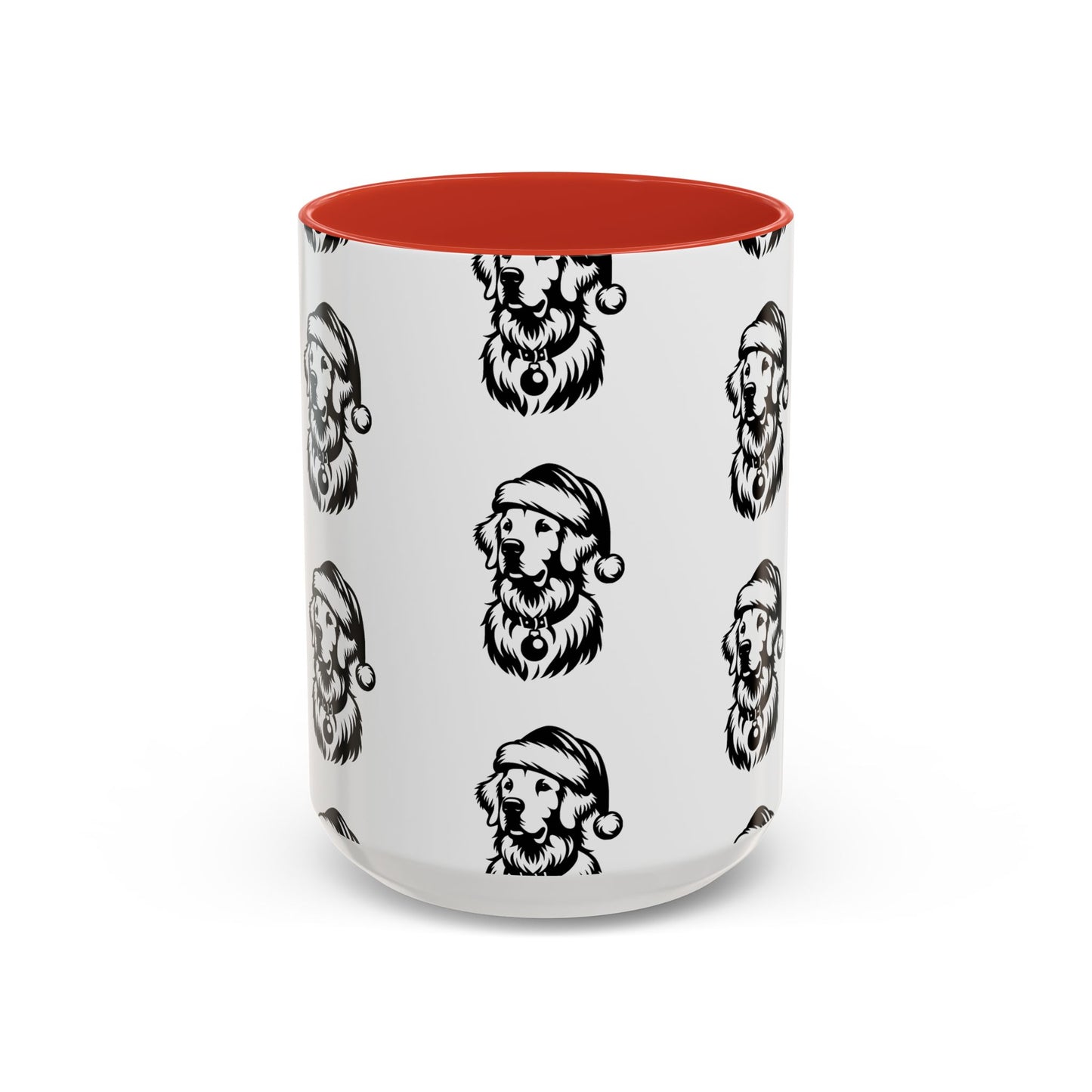Santa Paws Golden 2-Tone Coffee Mug