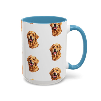 Golden Head 2-Tone Coffee Mug
