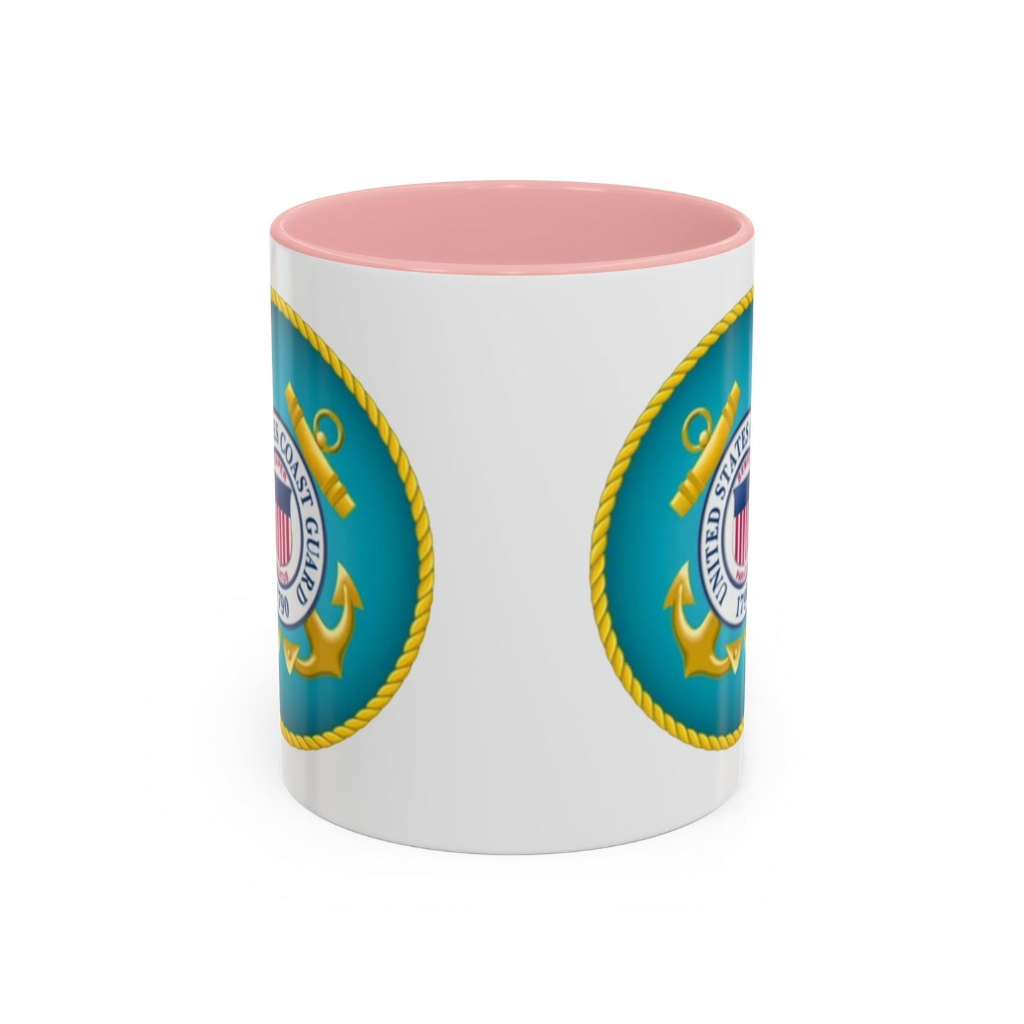 US Coast Guard 2-Tone Coffee Mug