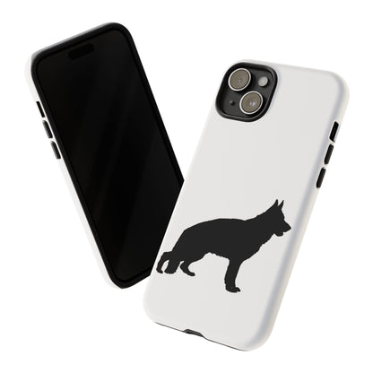 German Shepherd Silhouette iPhone Case