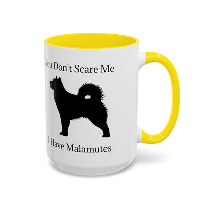 You Don't Scare Me 2-Tone Coffee Mug