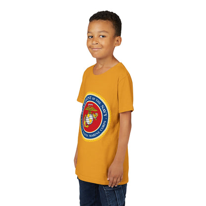 US Marine Corps Youth Unisex Short Sleeve Crewneck Tee