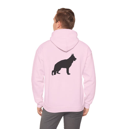 German Shepherd Silhouette Unisex Hoodie