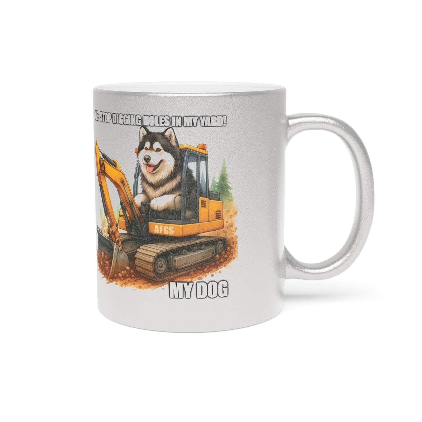 Digmaster Metallic Coffee Mug