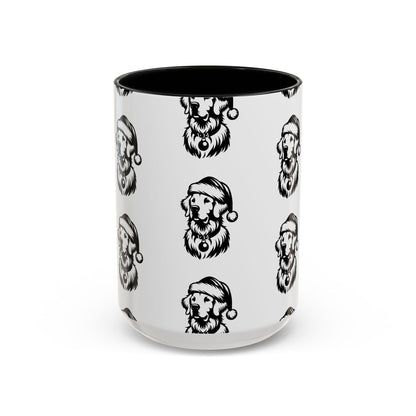 Santa Paws Golden 2-Tone Coffee Mug
