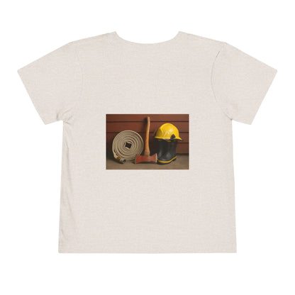 Fire/Rescue Appreciation Toddler Unisex Short Sleeve Crewneck Tee