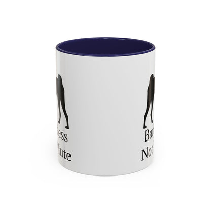 Barkless Not Mute 2-Tone Coffee Mug