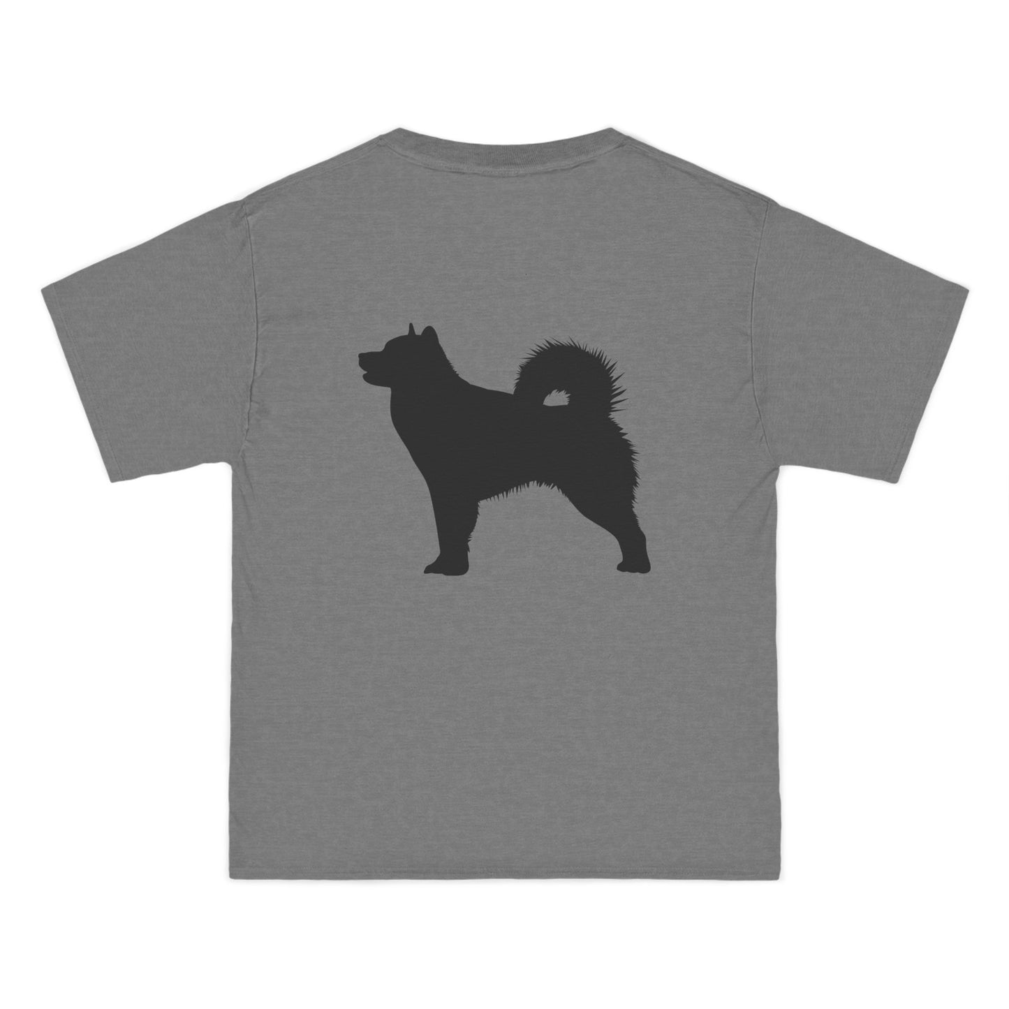 Malamute Silhouette Men's Short-Sleeve Crewneck Tee