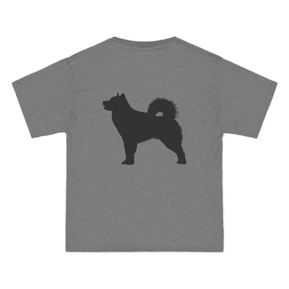 Malamute Silhouette Men's Short-Sleeve Crewneck Tee