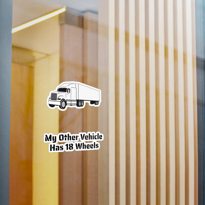 18 Wheels Vinyl Decal