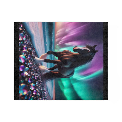 Midnight Magic Velveteen Microfiber Blanket