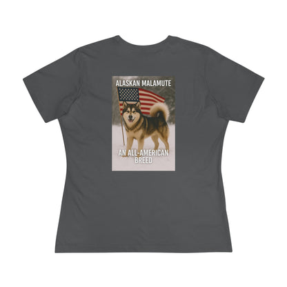All-American Breed Women's Short Sleeve Crewneck Tee
