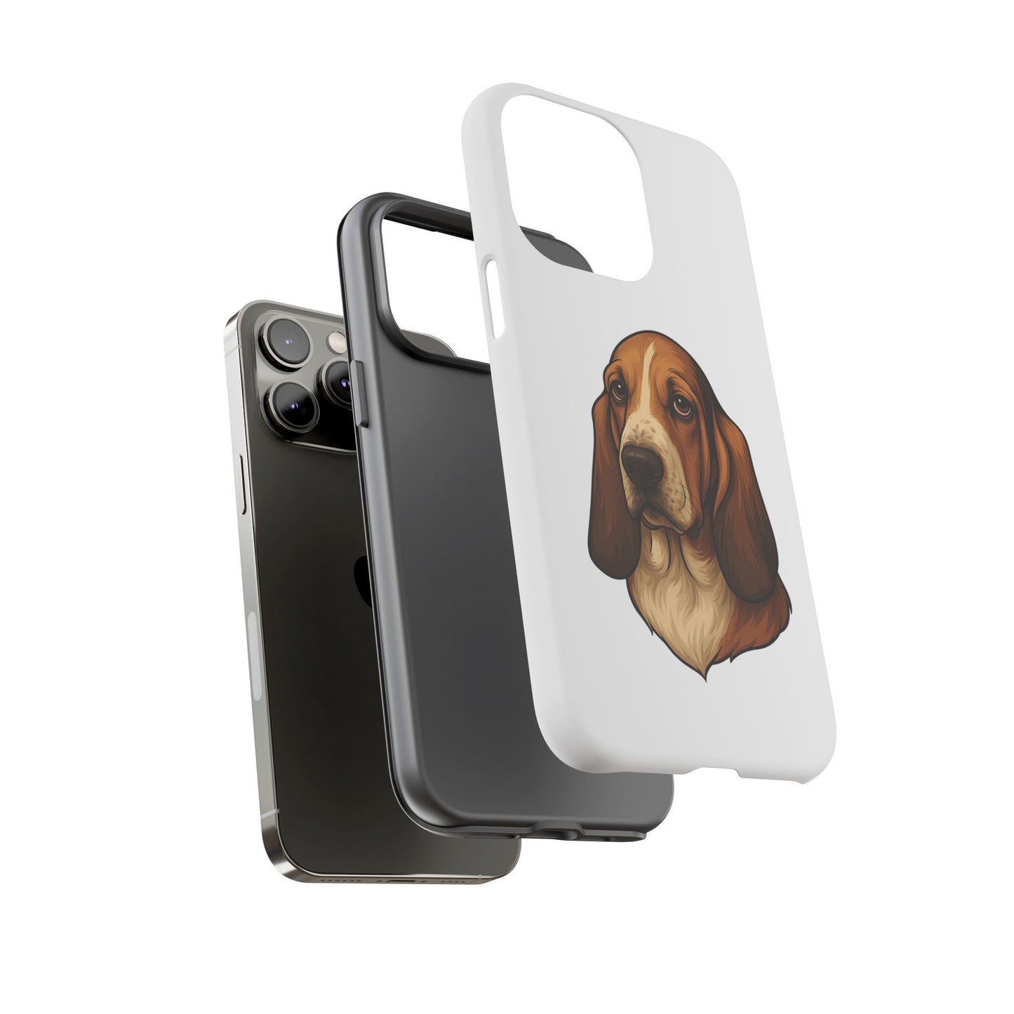 Basset Hound Head iPhone Case