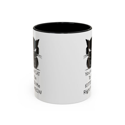 Kitten Me 2-Tone Coffee Mug