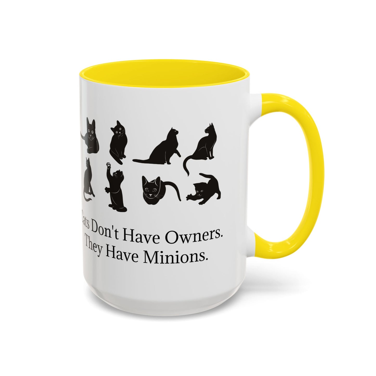 Cat Minions 2-Tone Coffee Mug